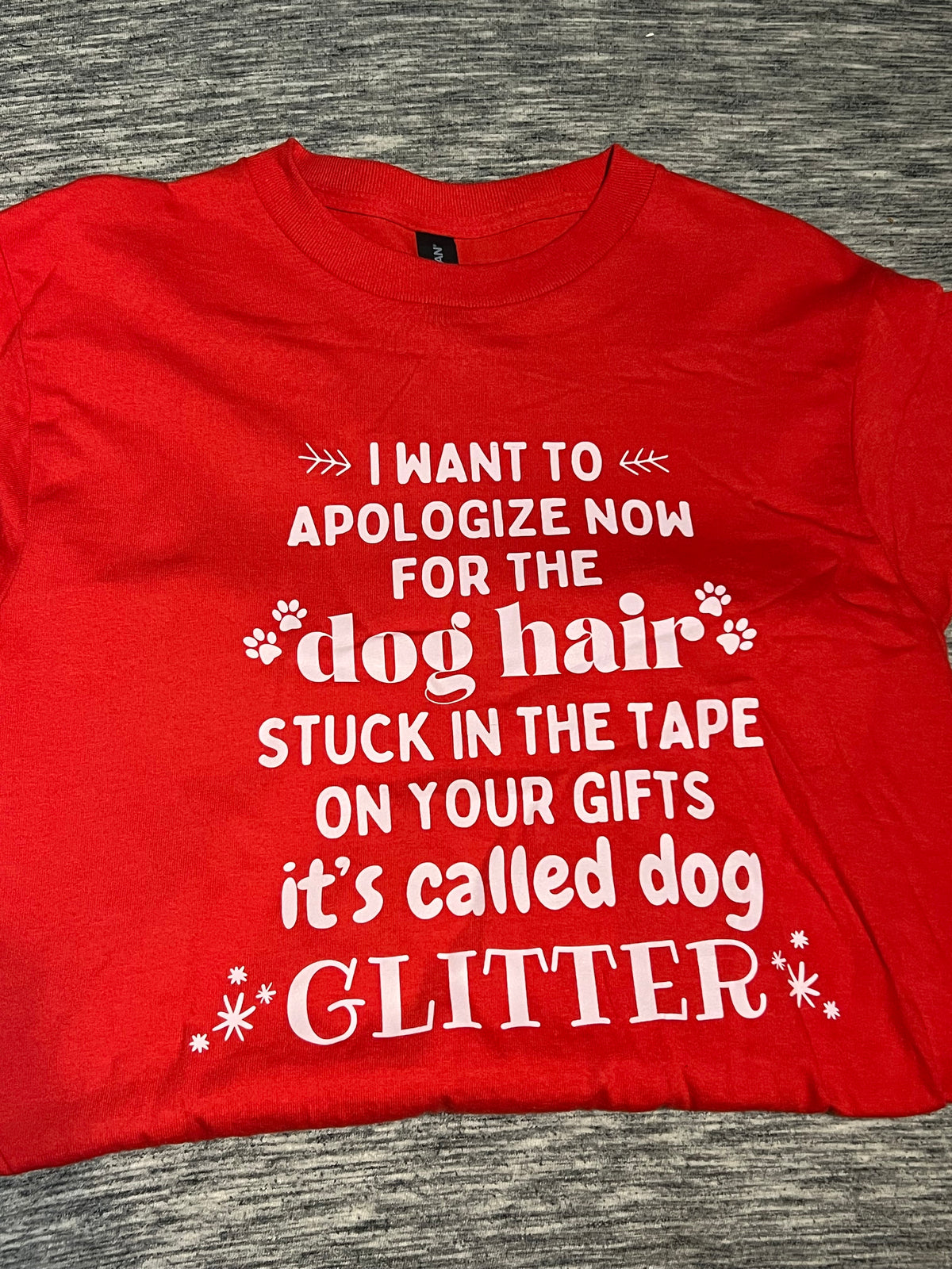 Apologize for dog hair long sleeve T Shirt