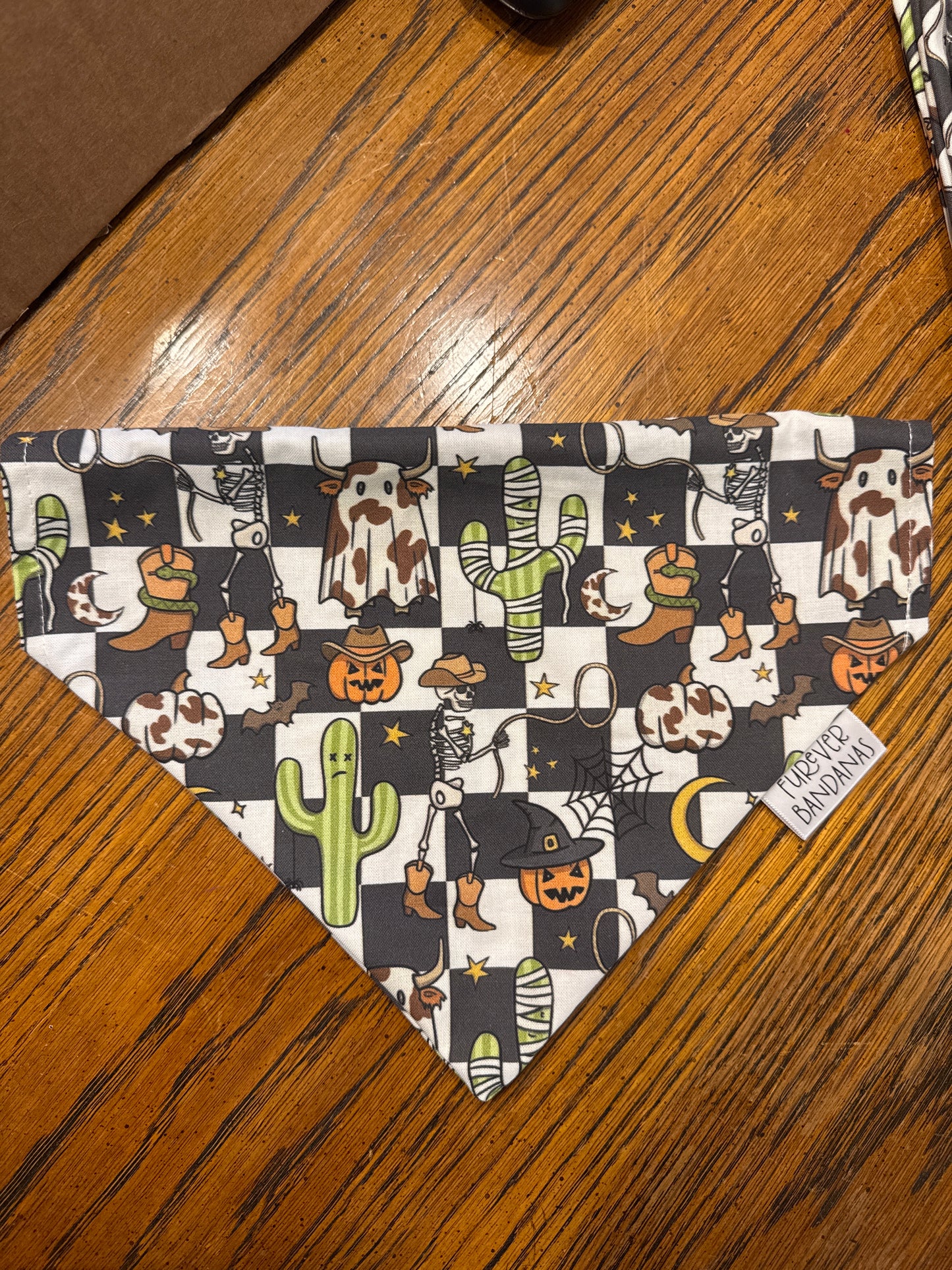 Western Halloween Bandana