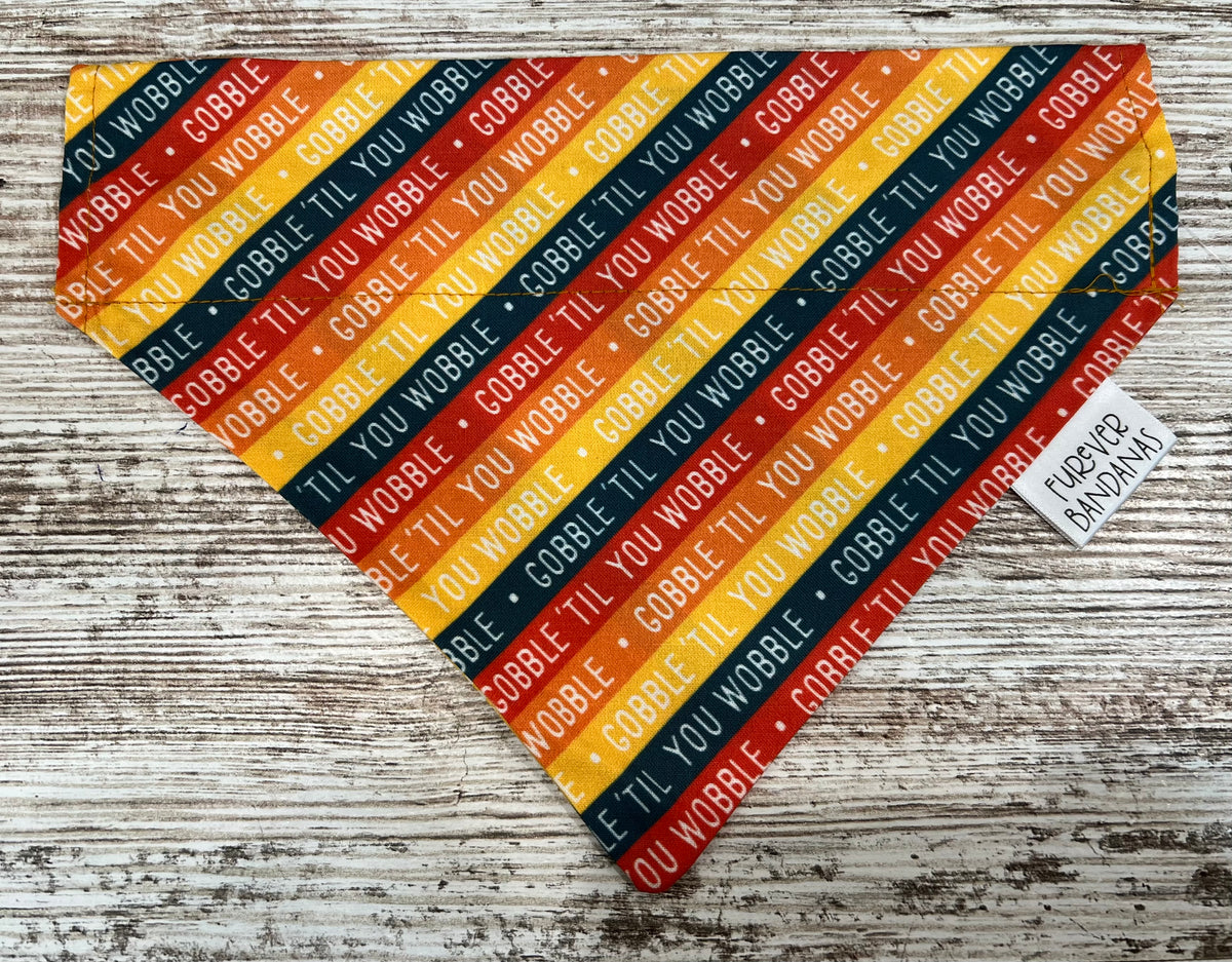 Gobble Till You Wobble Bandana