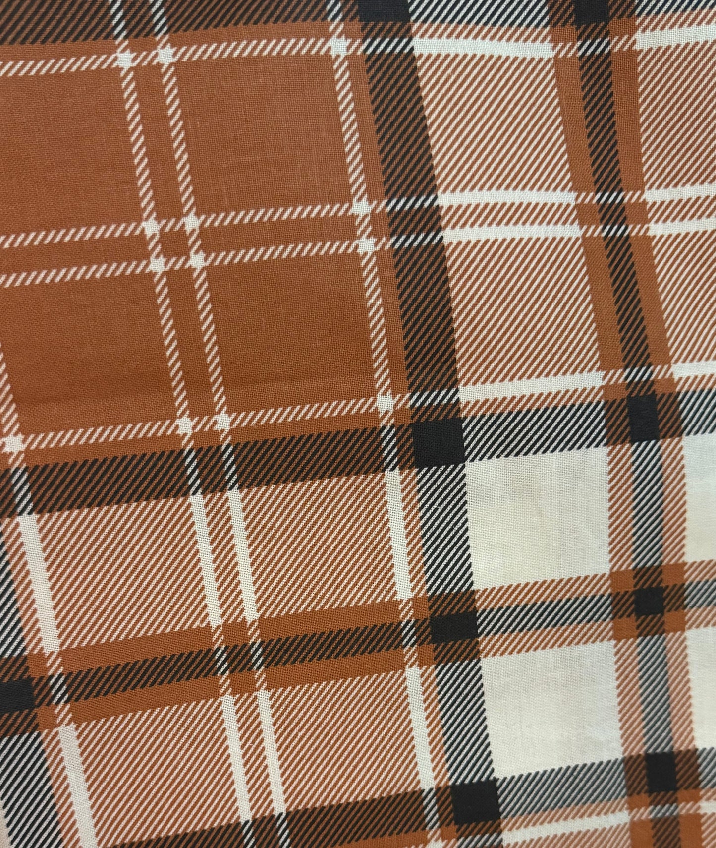 PREORDER Fall plaid Bandana