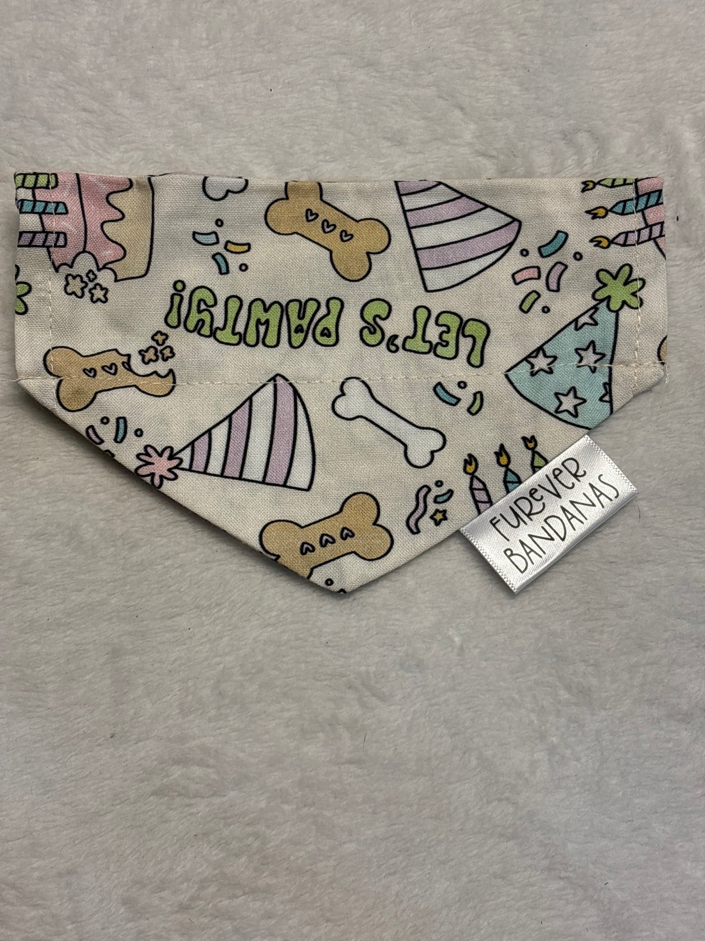 Let’s Pawty Bandana