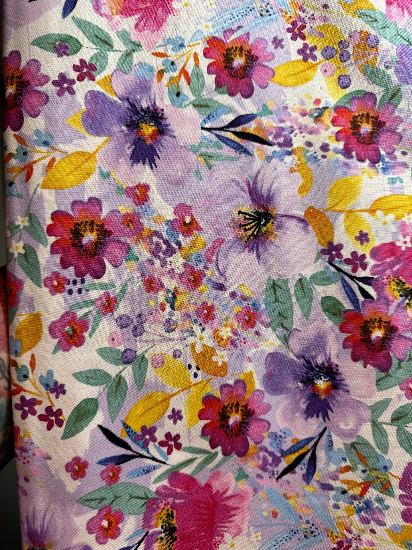PREORDER purple floral Bandana