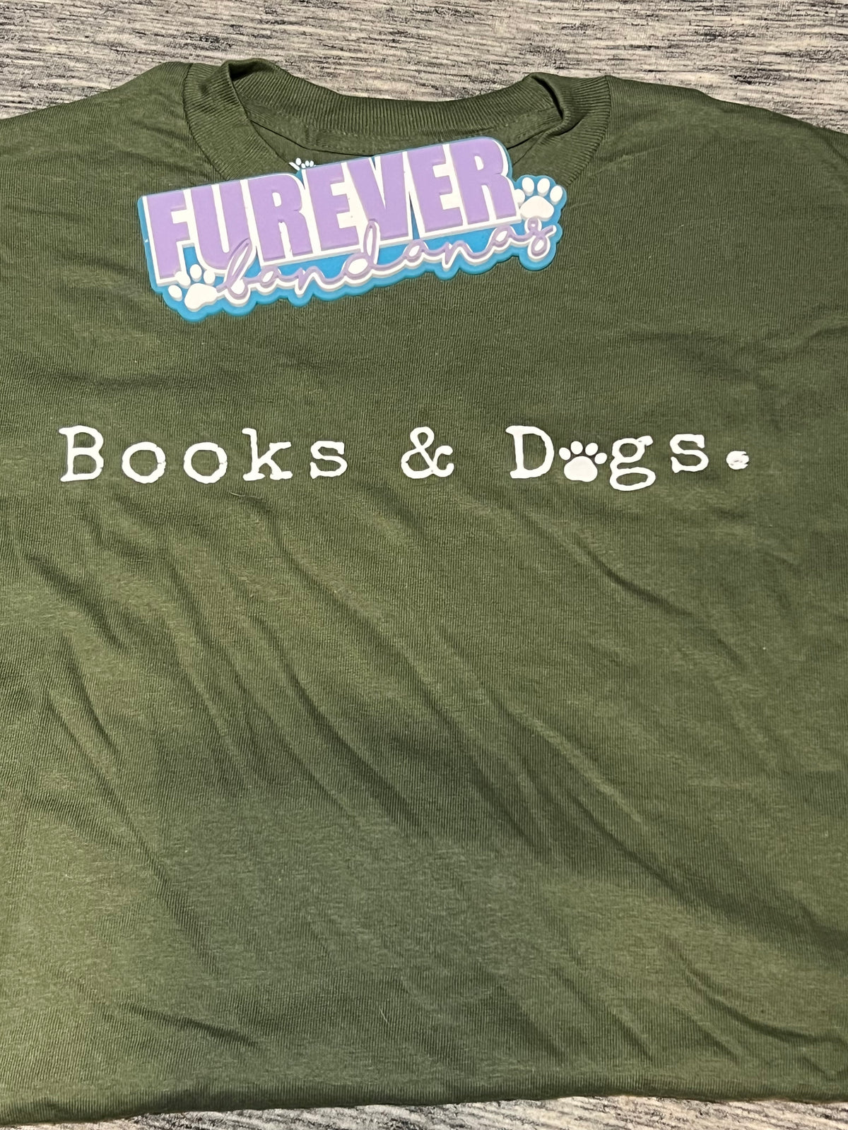 Books & Dogs Long Sleeve T Shirt