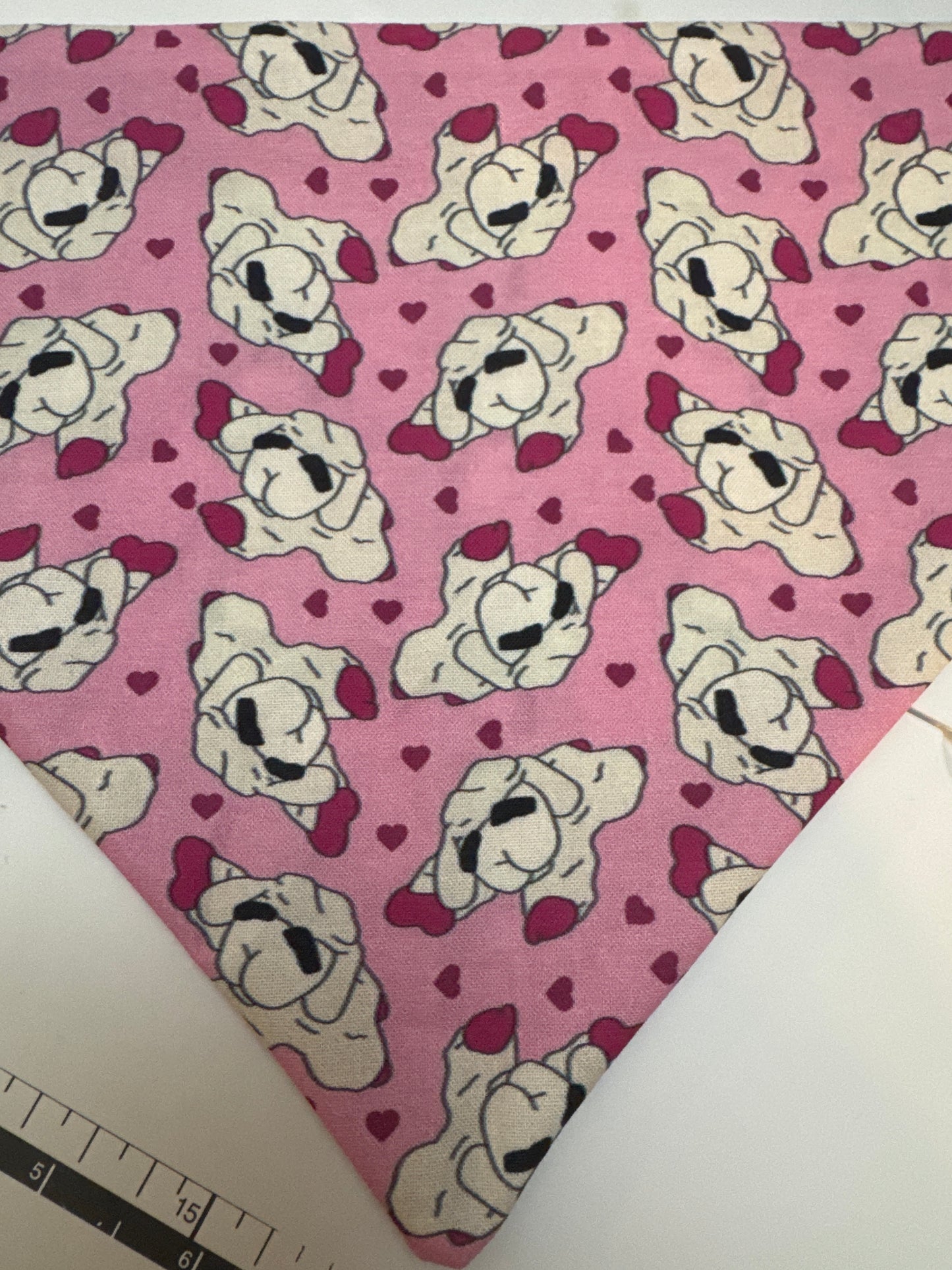 Pink Lamb Bandana
