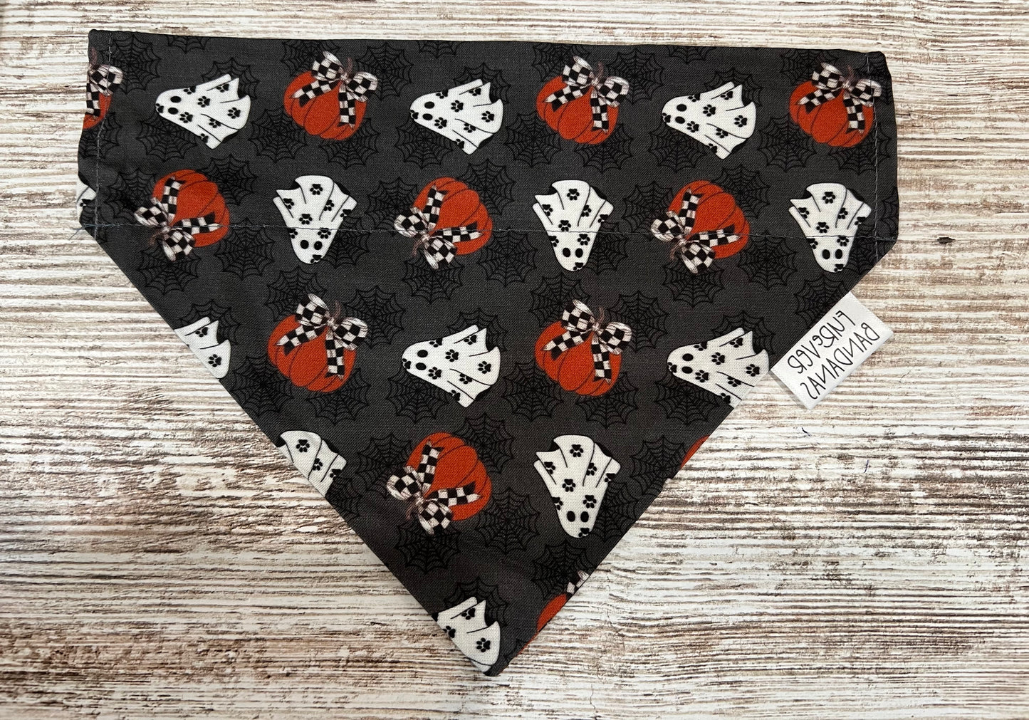 Paw Print Ghost Bandana