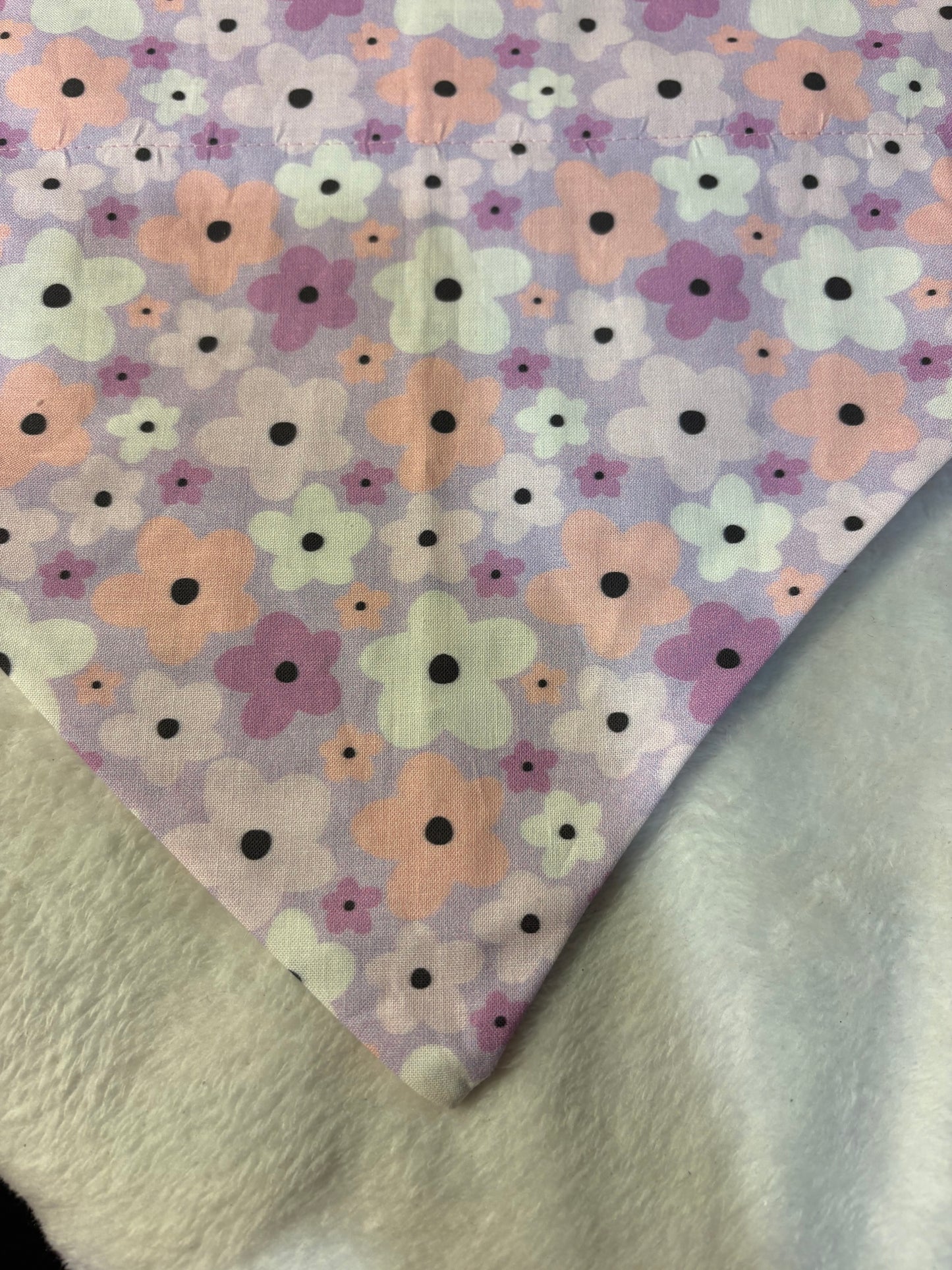 Purple flowers Bandana