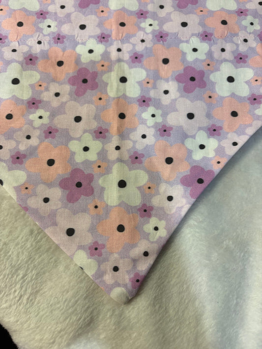 Purple flowers Bandana