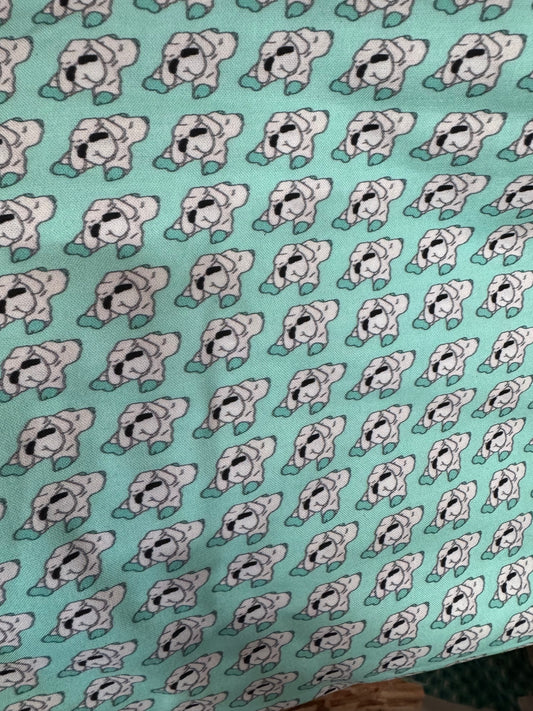 Teal Lampchop collar