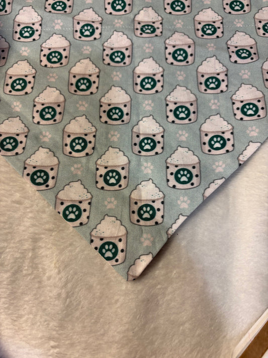 Mint Pup cup Bandana