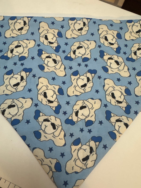 Blue Lamb Bandana