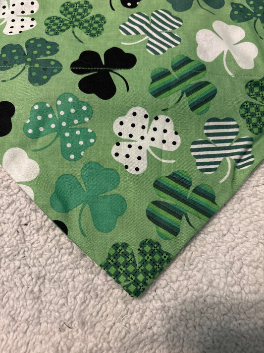 Patterned Shamrock Bandana