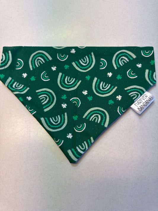 Green Rainbows Bandana