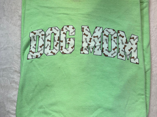 Dog Bone Dog Mom T shirt