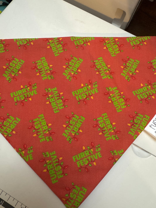 Furry & Festive Bandana