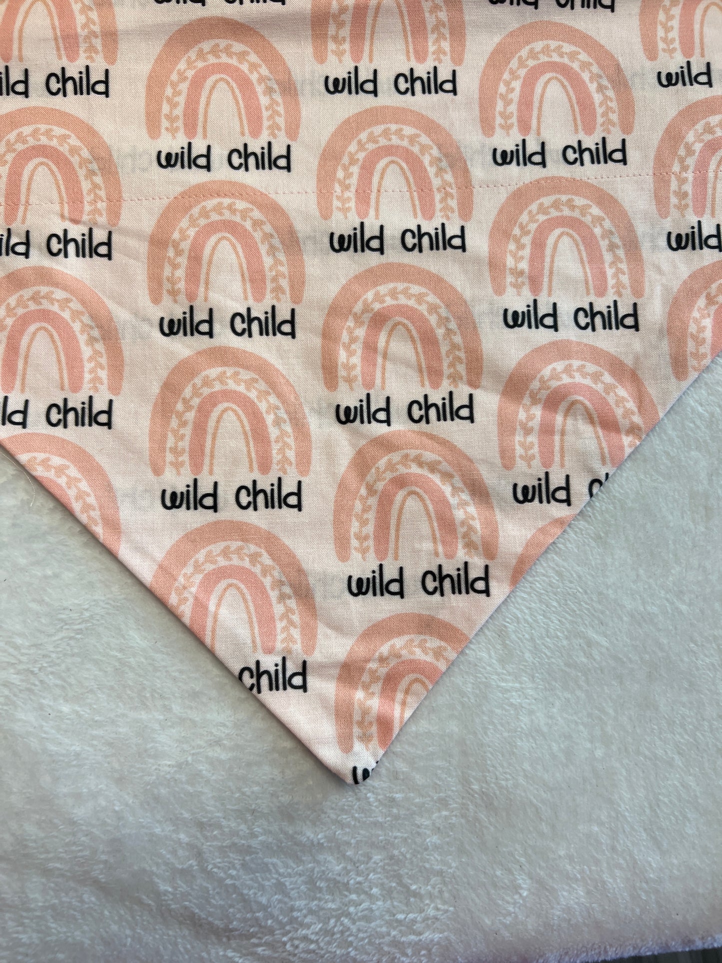 Pink Wild Child Bandana