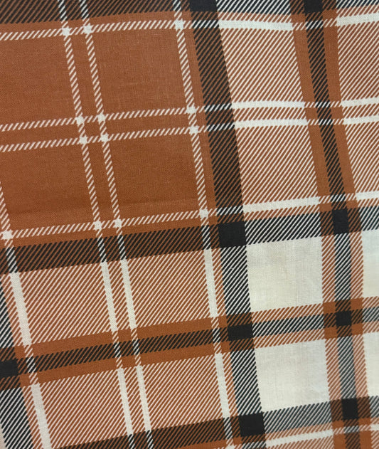 PREORDER Fall plaid Bandana