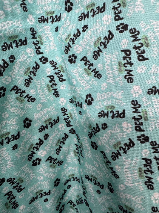 Pet me & Tell me I’m pretty collar