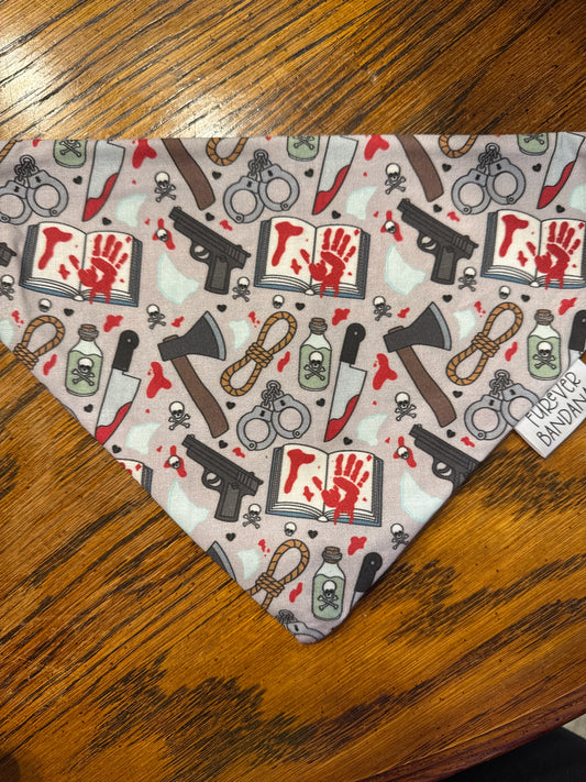 Horror Book Bandana