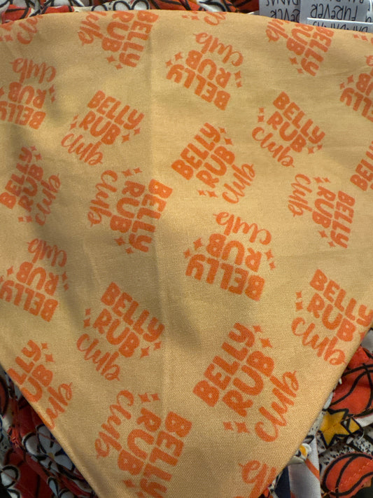 Belly Rub club Bandana