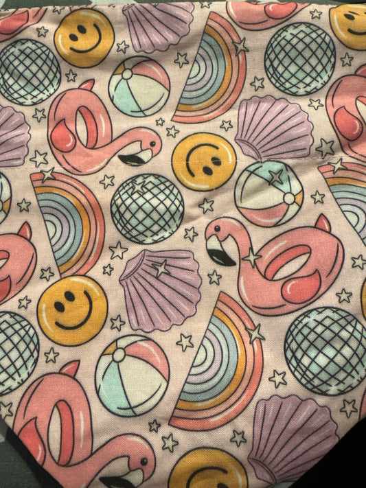Pink Pool Float Bandana