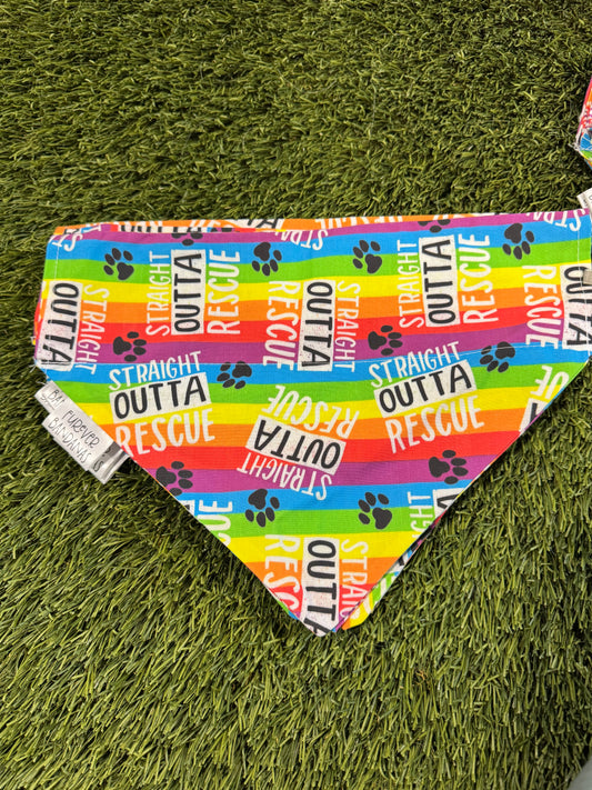 Straight out of the rescue  Bandana
