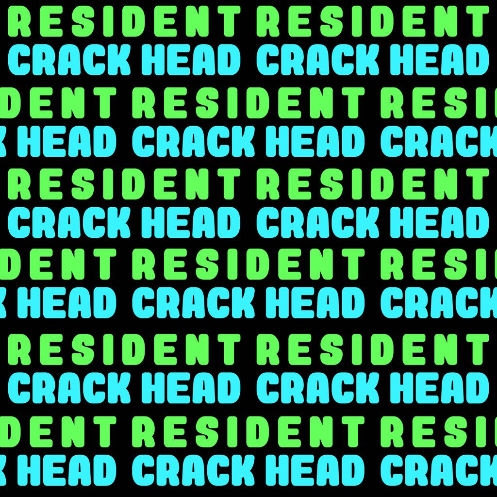 PREORDER crackhead Bandana