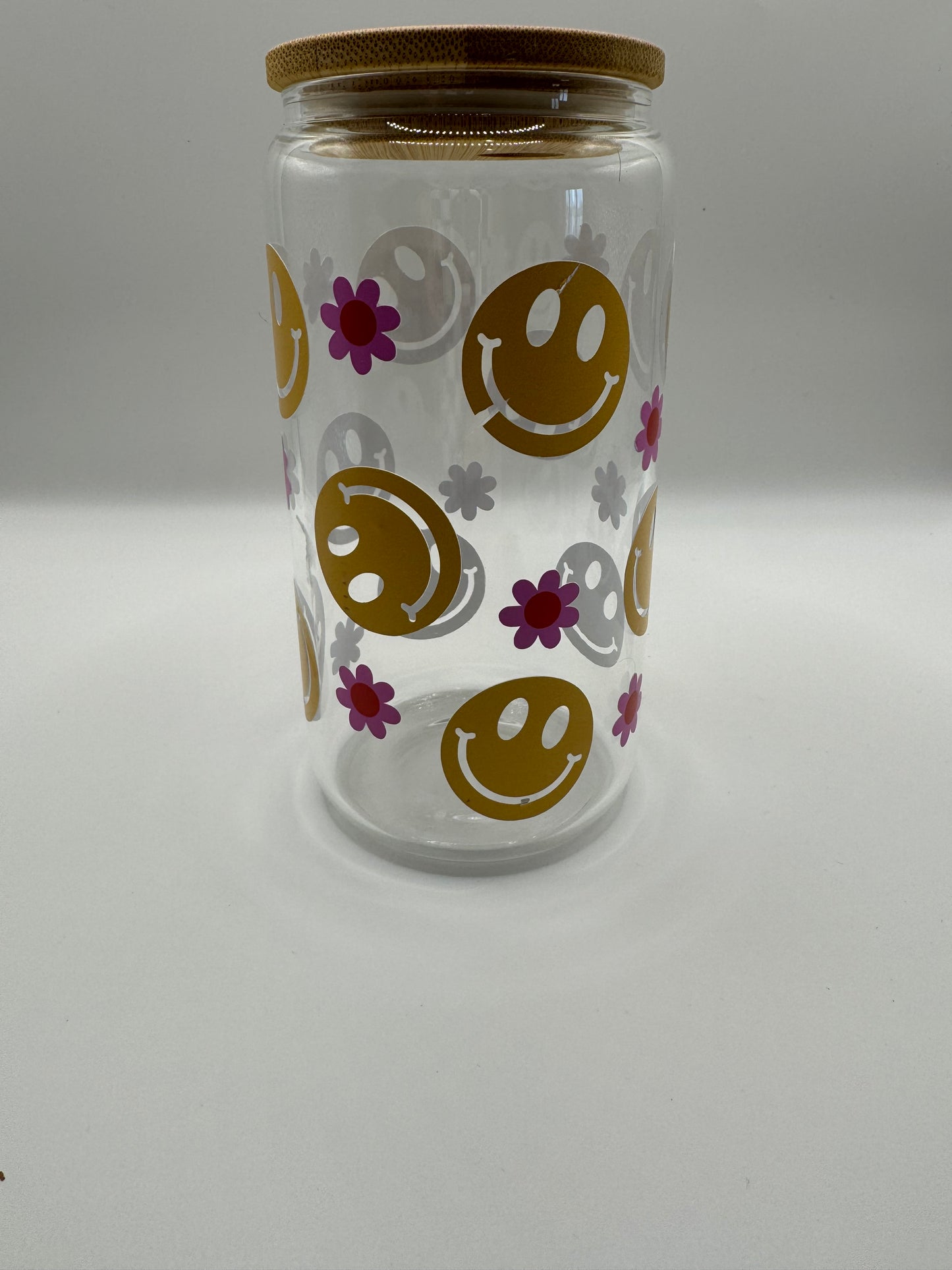Smiley Glass cup