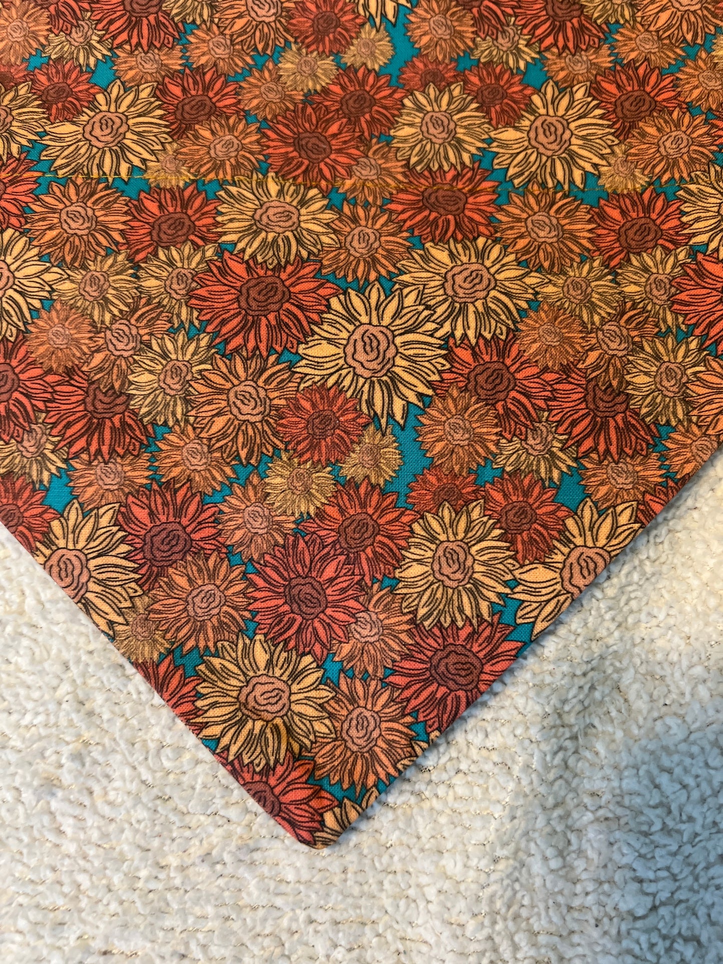 Dried sunflower Bandana