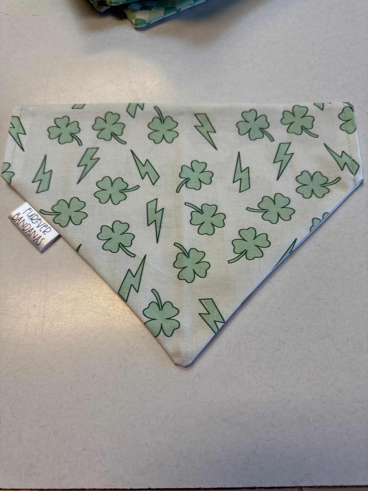 Lightning Shamrock Bandana