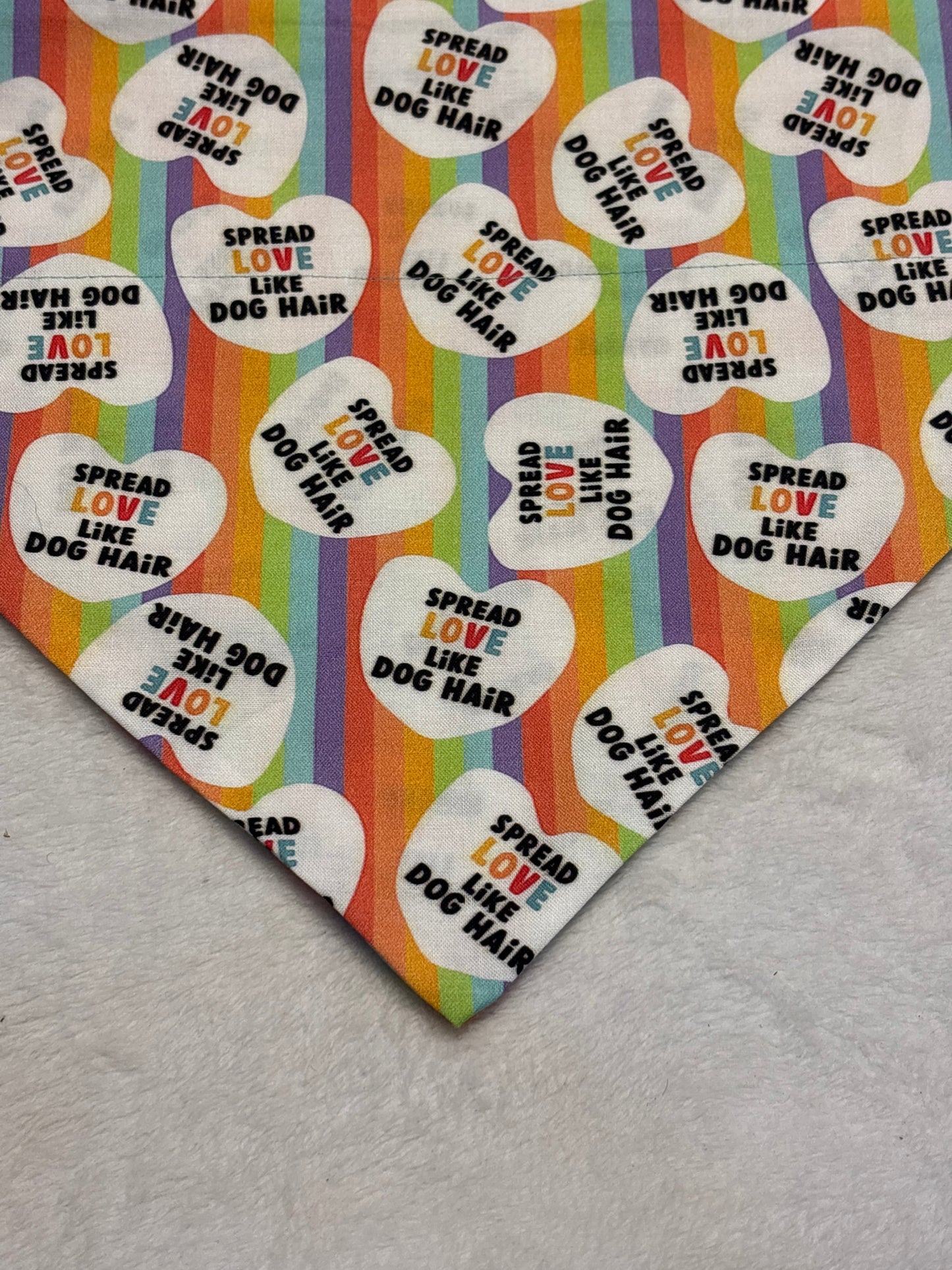 Spread love like Dog Hair Bandana