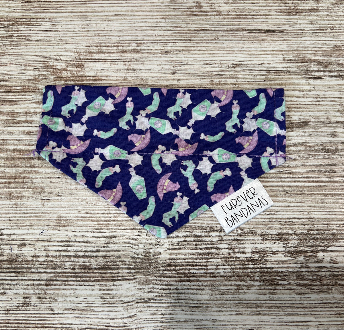 Purple Halloween Bandana