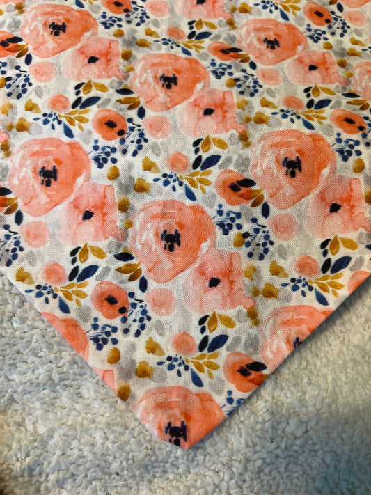 Floral Watercolor Bandana