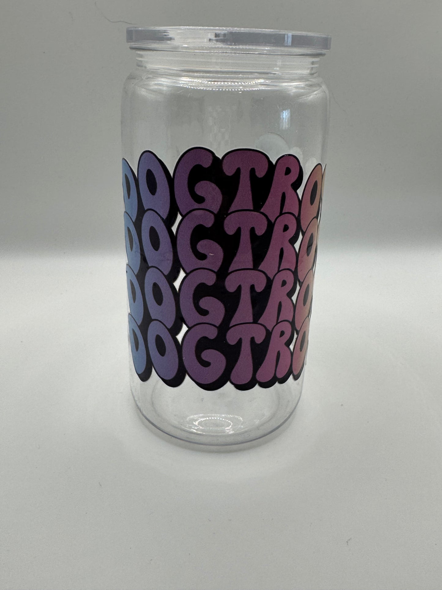 Dogtrovert plastic cup