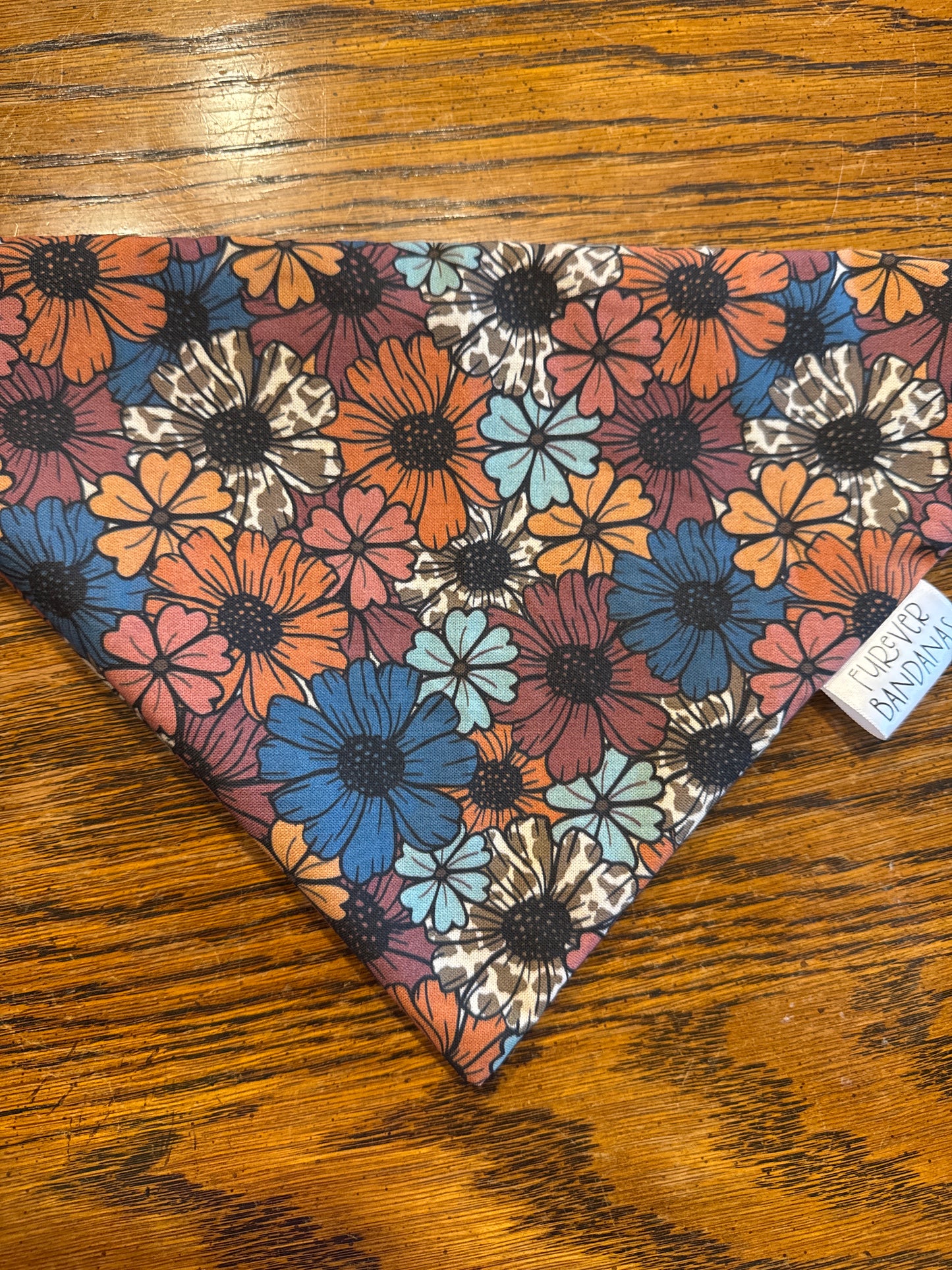 Fall Flowers Bandana
