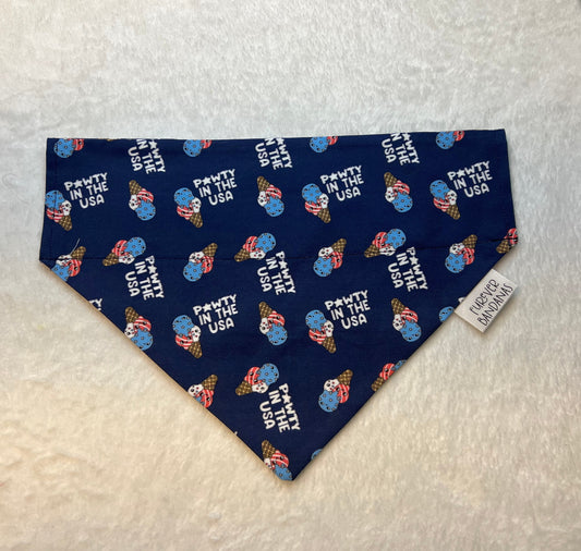 Pawty in the USA Bandana