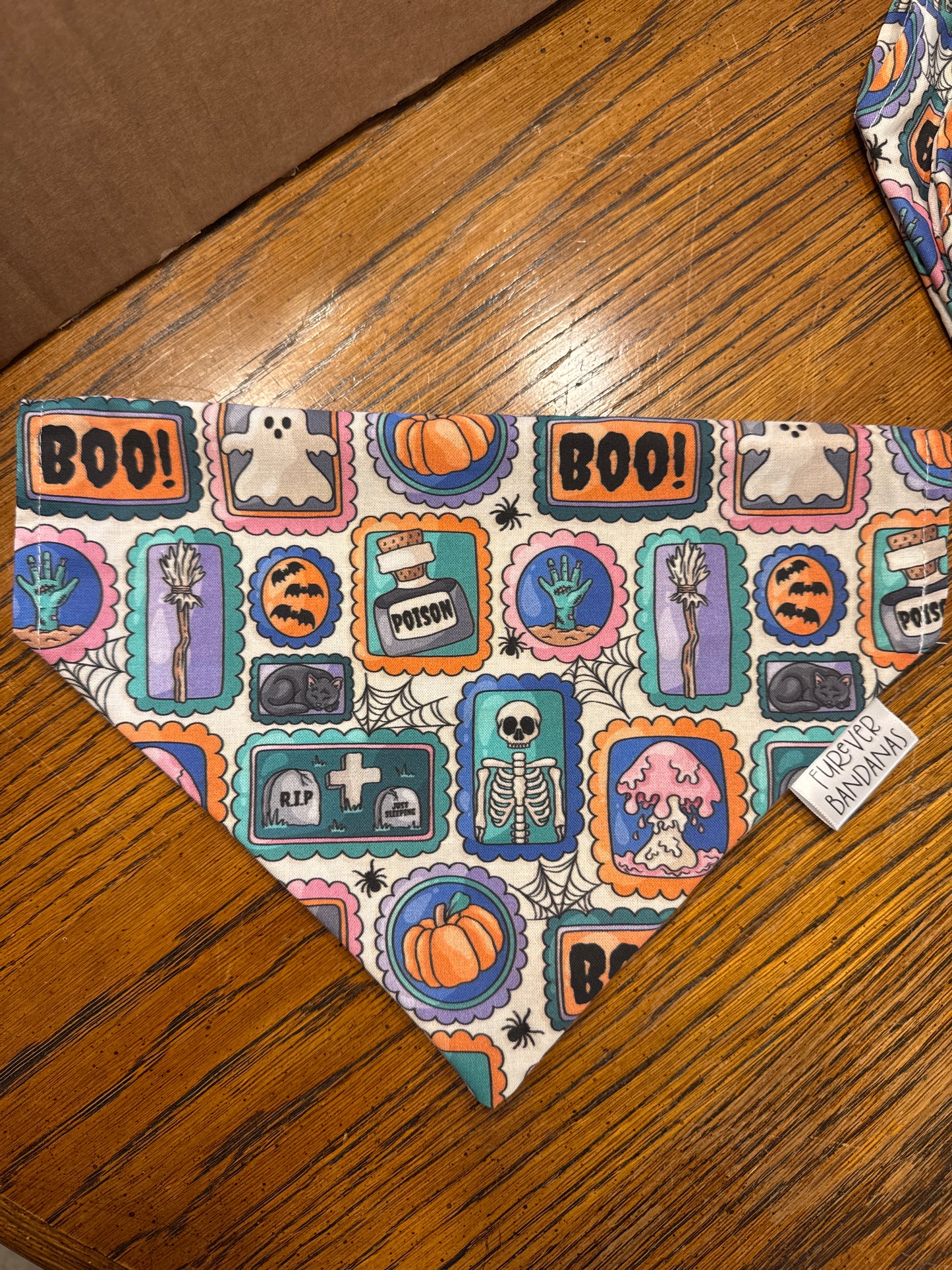 Halloween Stamps Bandana