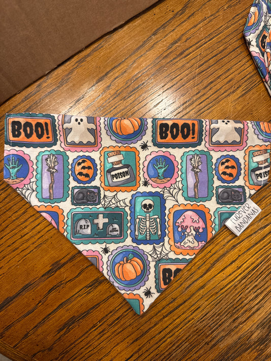 Halloween Stamps Bandana