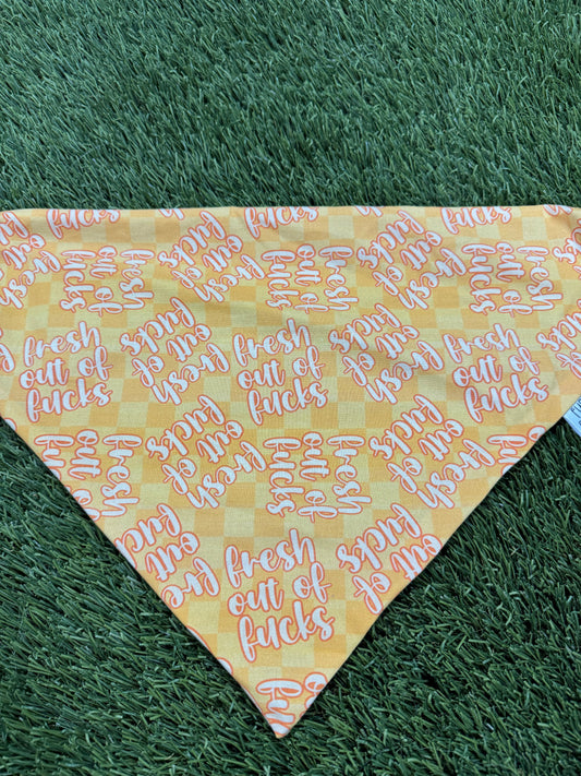 Fresh out of F*cks Bandana