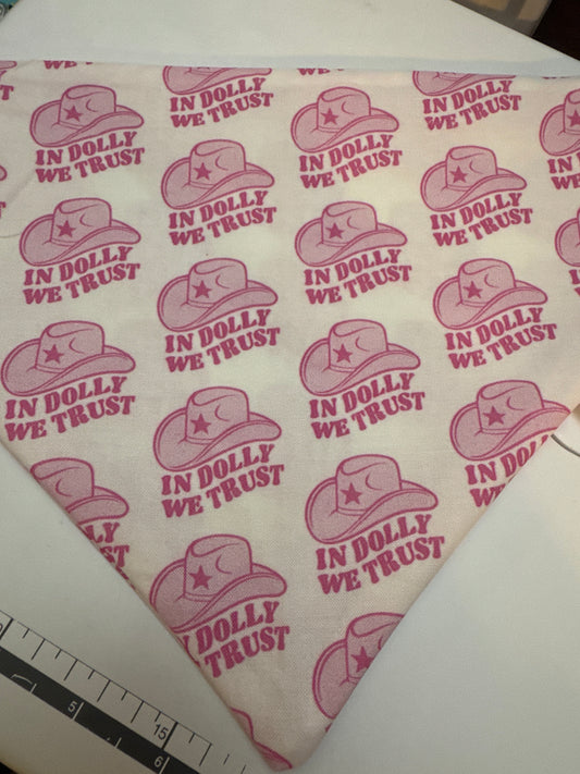 Dolly We Trust Bandana