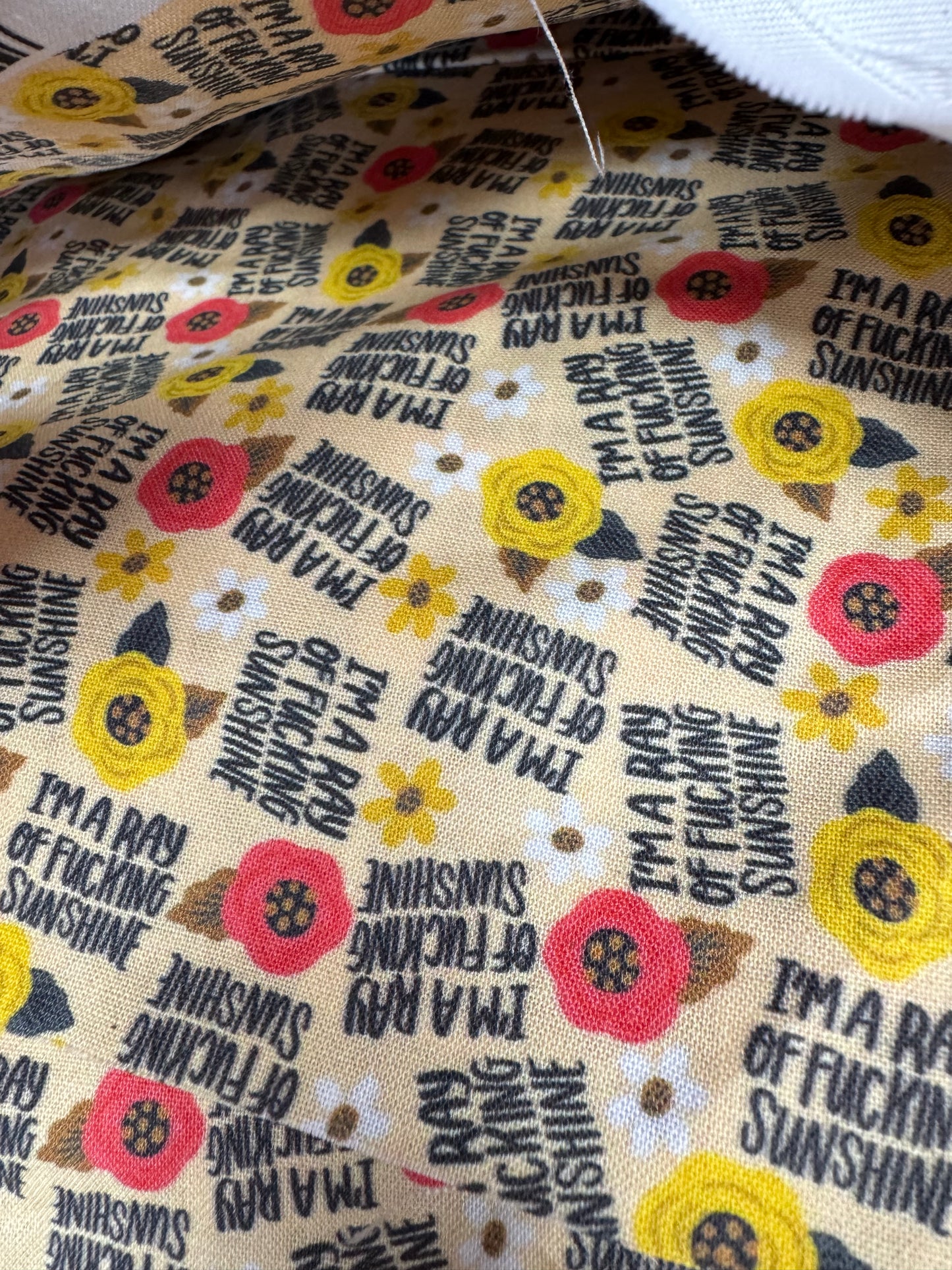 Ray of f*ckin sunshine collar