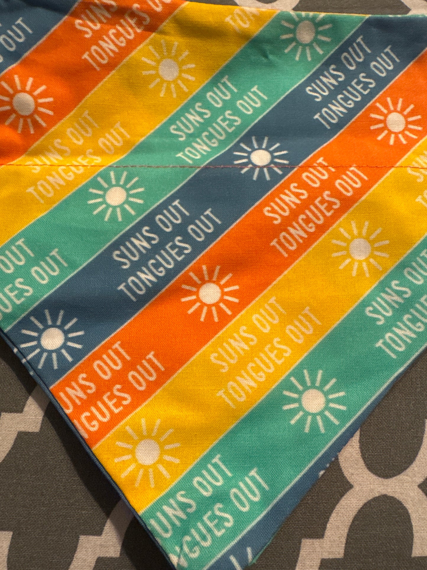 Sun out tongue out Bandana