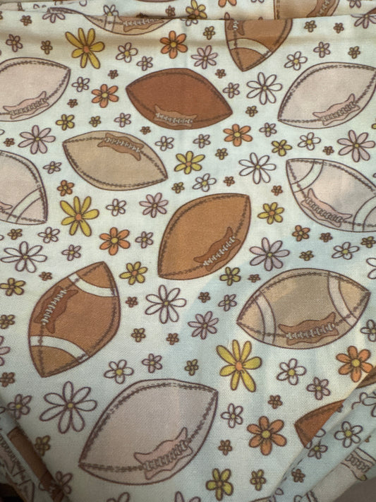 Floral Football Bandana