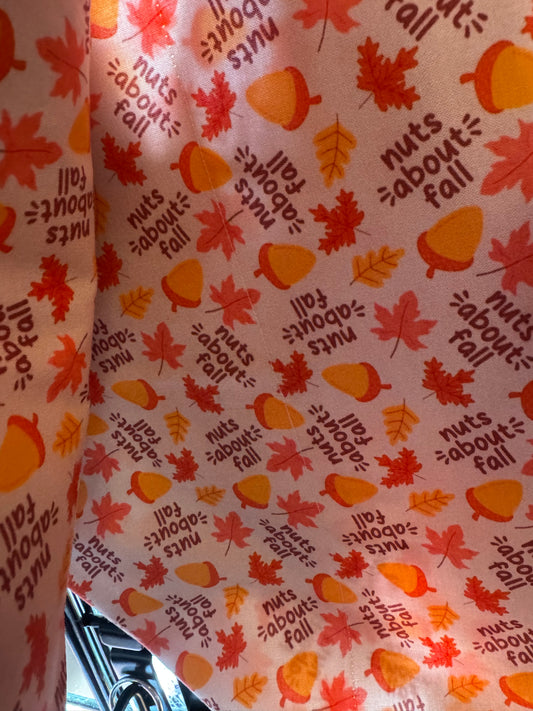 Nuts about fall Bandana