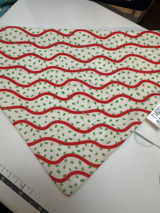 Christmas Tree Cake Bandana