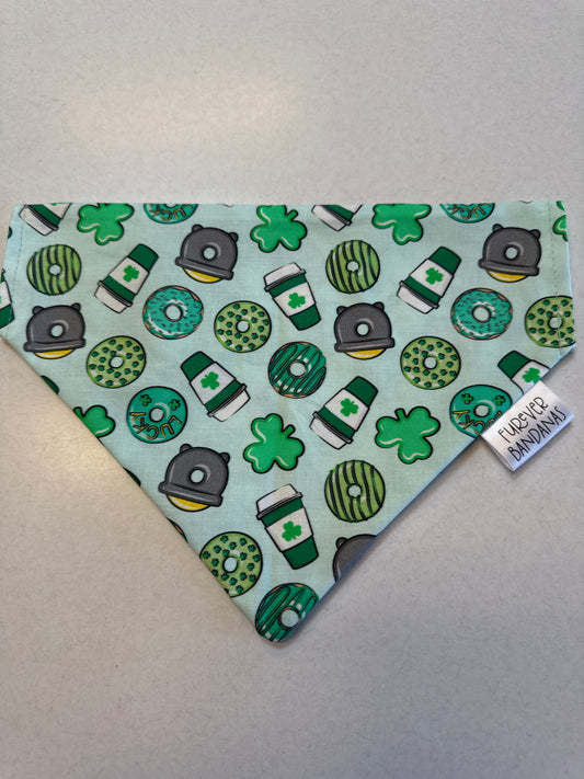 St patty cookies and donuts Bandana