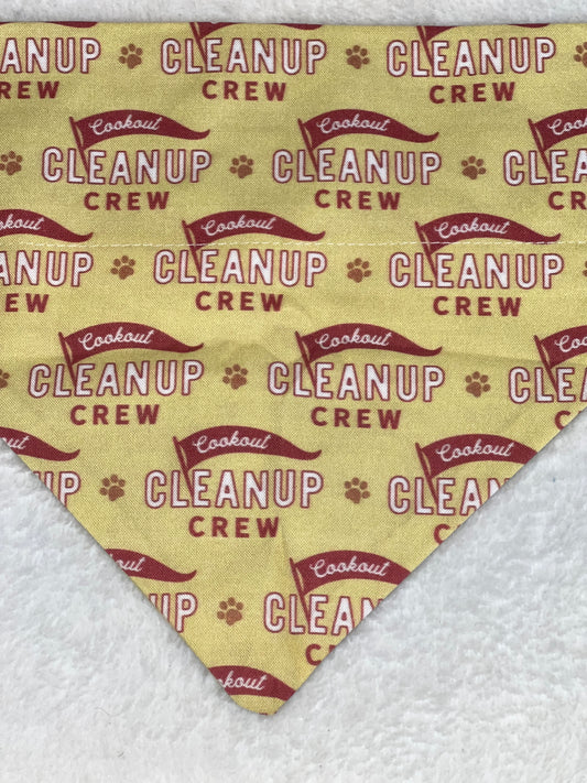 Cookout Cleanup Crew Bandana