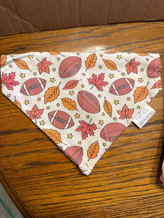 Fall Football Bandana