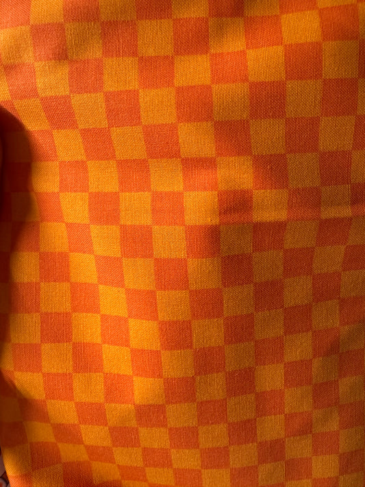 Oranges Plaid collar