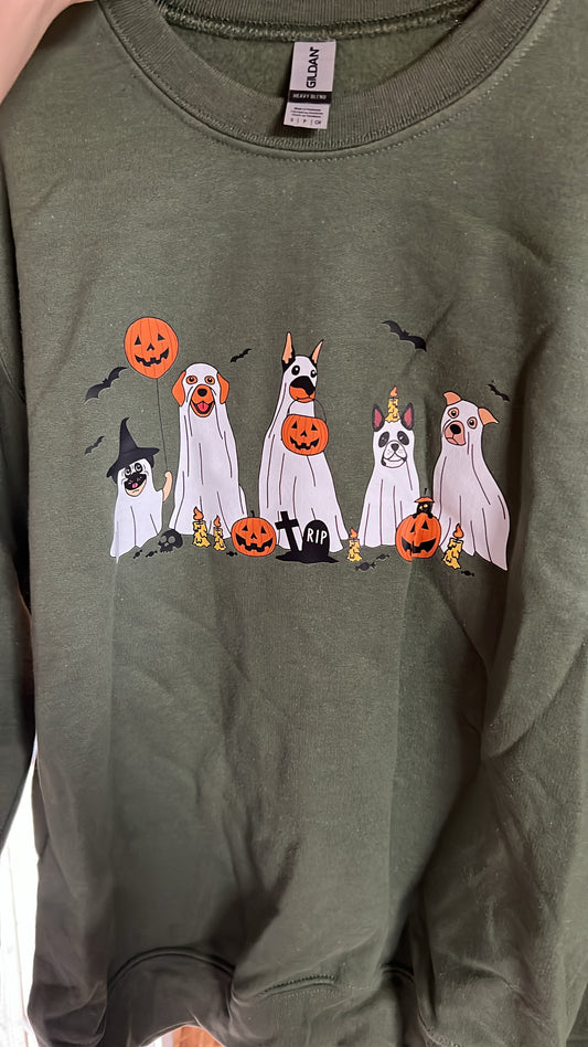 Spooky Dog Crewneck