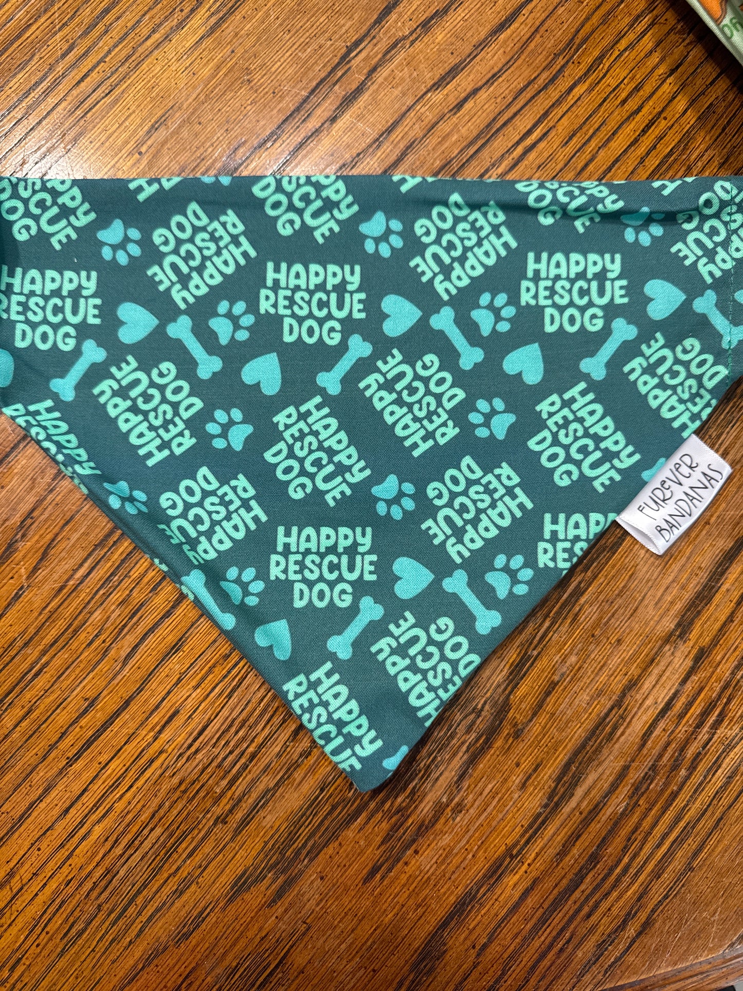 Happy Rescue Dog Bandana